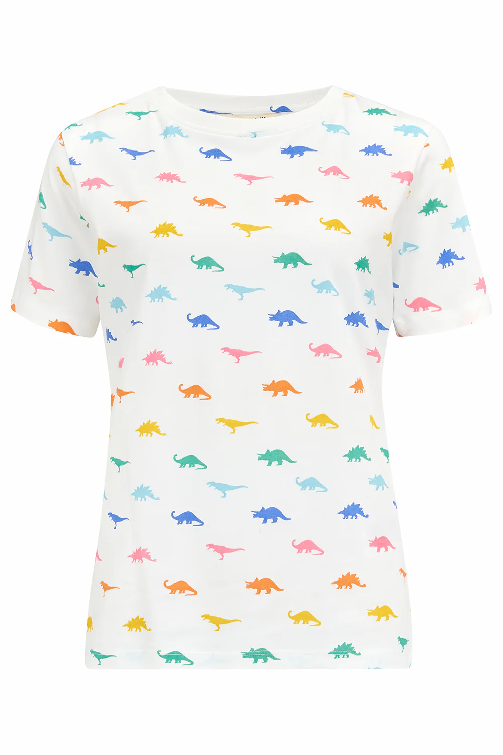 Maggie T-Shirt - Off-White, Rainbow Jurassic Jive - Image 8